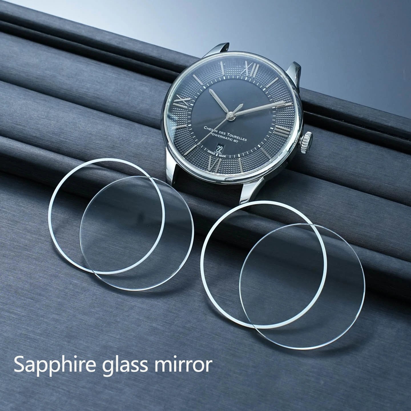 Сапфировое стекло для часов Tissot серий T137410/407/207A, T063, T035, T099, T006, T055, T122, T097, T033 с водонепроницаемым кольцом