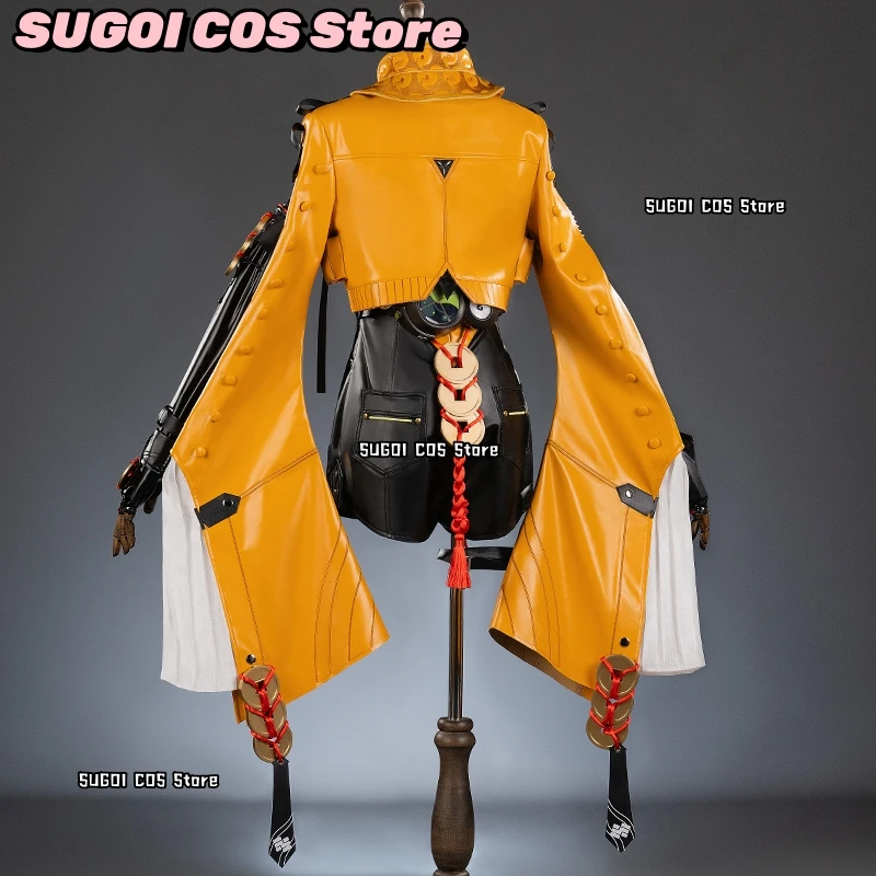 Game Zenless Zone Zero Yixuan Cosplay Costume Leather Sexy Bodysuit Woman costumes Anime Yixuan Wig Shoe Full Set Accessoy Suits