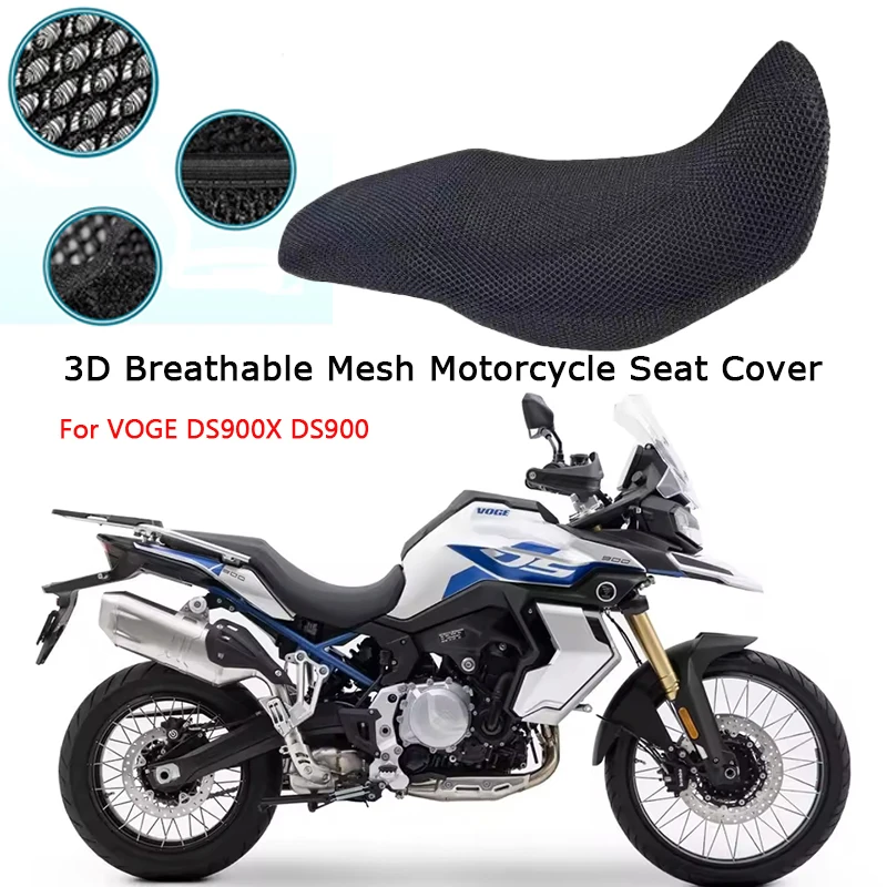 

Для Loncin VOGE Valico DS900X DS900 X чехол на сиденье мотоцикла 3D воздушный поток охлаждение дышащая подушка теплоизоляция защита от солнца
