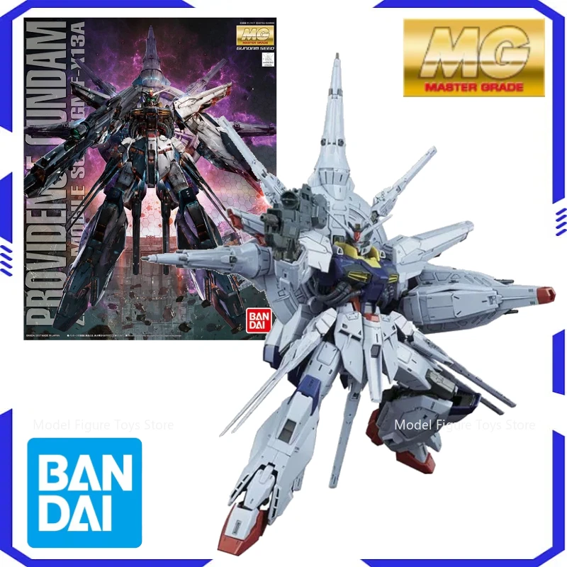 

Bandai Original Model Assembly Kit 1/100 MG-ZGMF-X13A Providence Gundam Anime action character assembly model toy robot boy gift