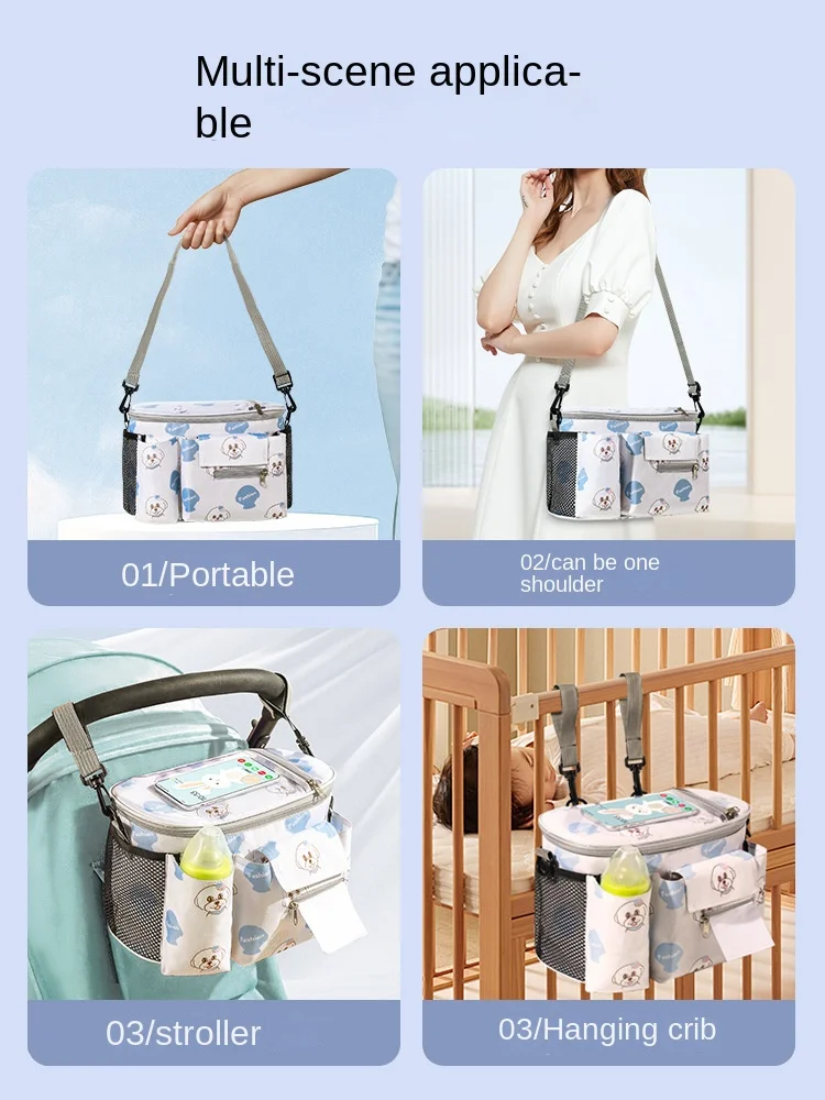 

Mummy Backpack Diaper Bags Large Capacity Multi-functional Outdoor Travel Maternity Bag Storage Travel Shoulder Stroller Bag