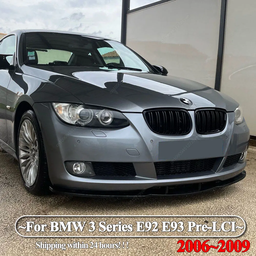 

Front Bumper Lip Spoiler Splitter Diffuser For BMW 3 Series E92 E93 320i 320d 330i 330d 335i 2006-2009 Pre-LCI Bodykits Tuning