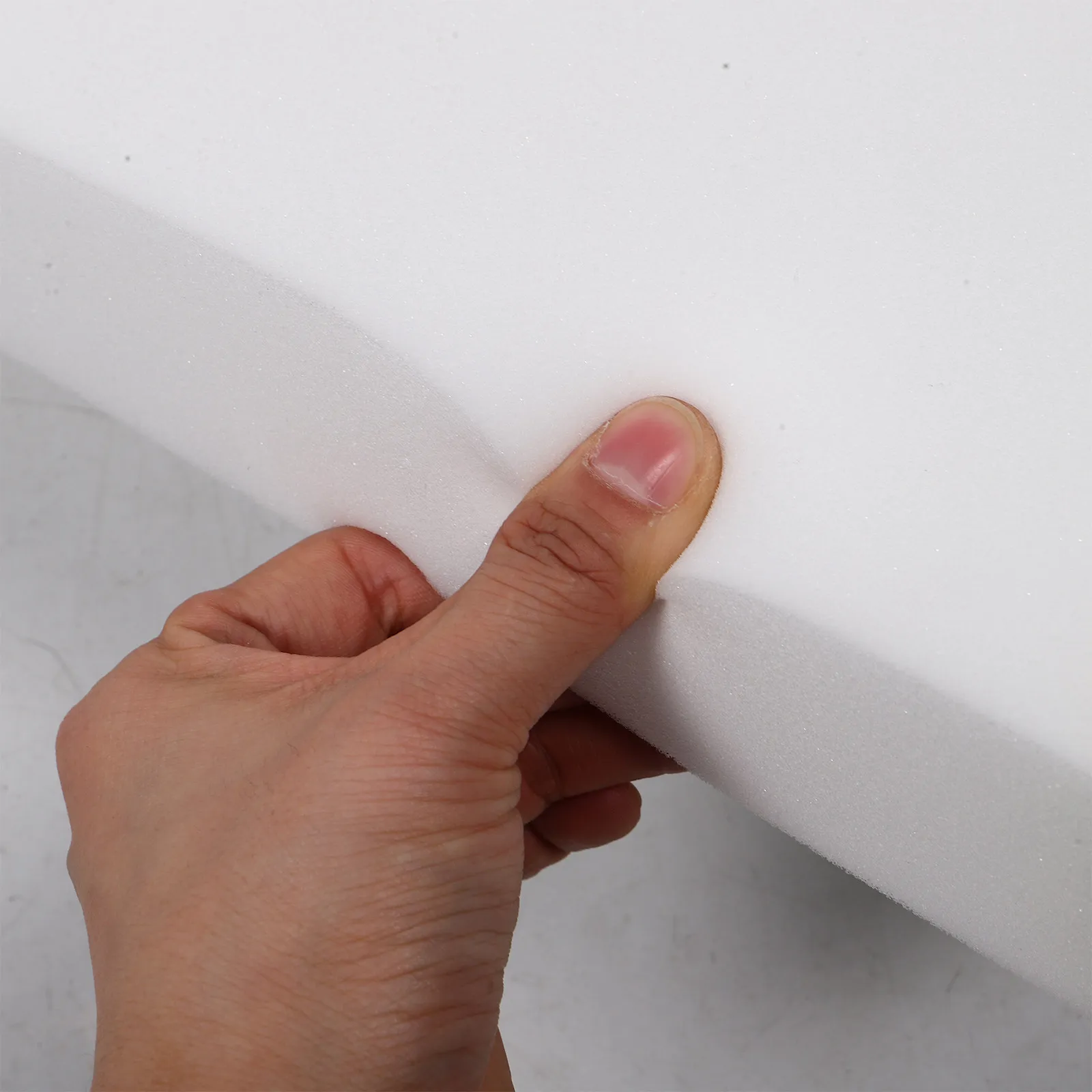 2Pcs High Density Sofa Cushion Pads Upholstery Replacement 40x40x3cm Couch Seat Cushion Filling Support Foam Insert