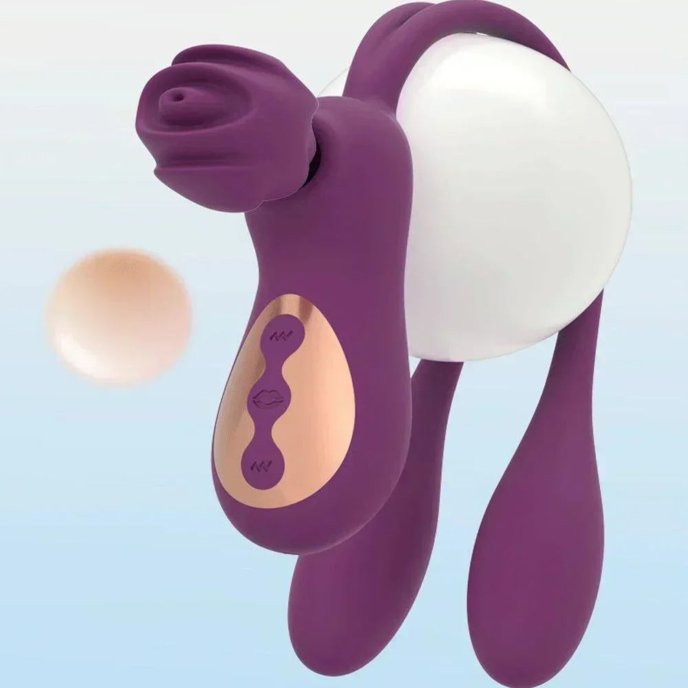 SCRabbit مزدوج الاهتزاز مص ألعاب جنسية هزازة ضد الماء للنساء البظر مصاصة فراغ محفز السلع المثيرة أدوات مثيرة للكبار #4