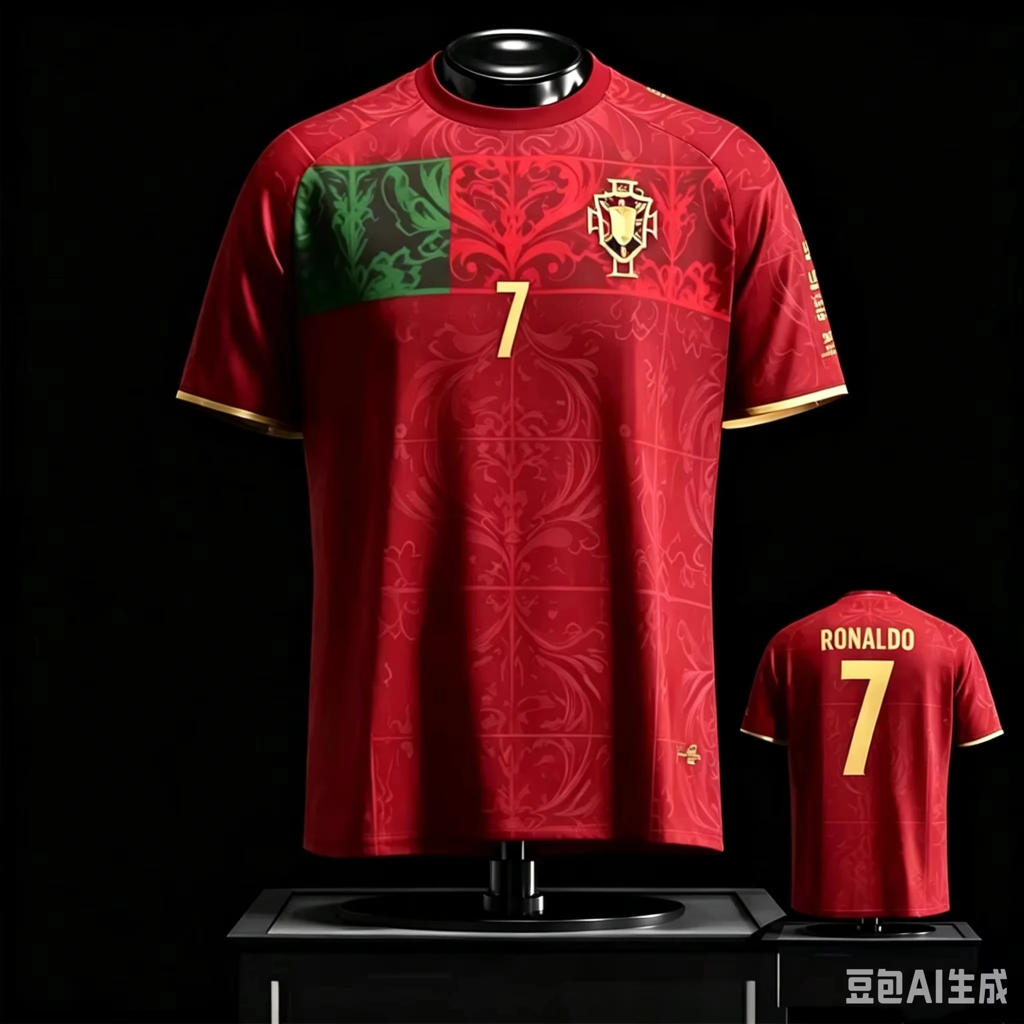2026 Neue Cristiano Ronaldo Gedenkausgabe Trikot_T-Shirt – Portugal Team Herren/Damen/Kinder Sport- und Freizeitmode Oberteile – Detail 5