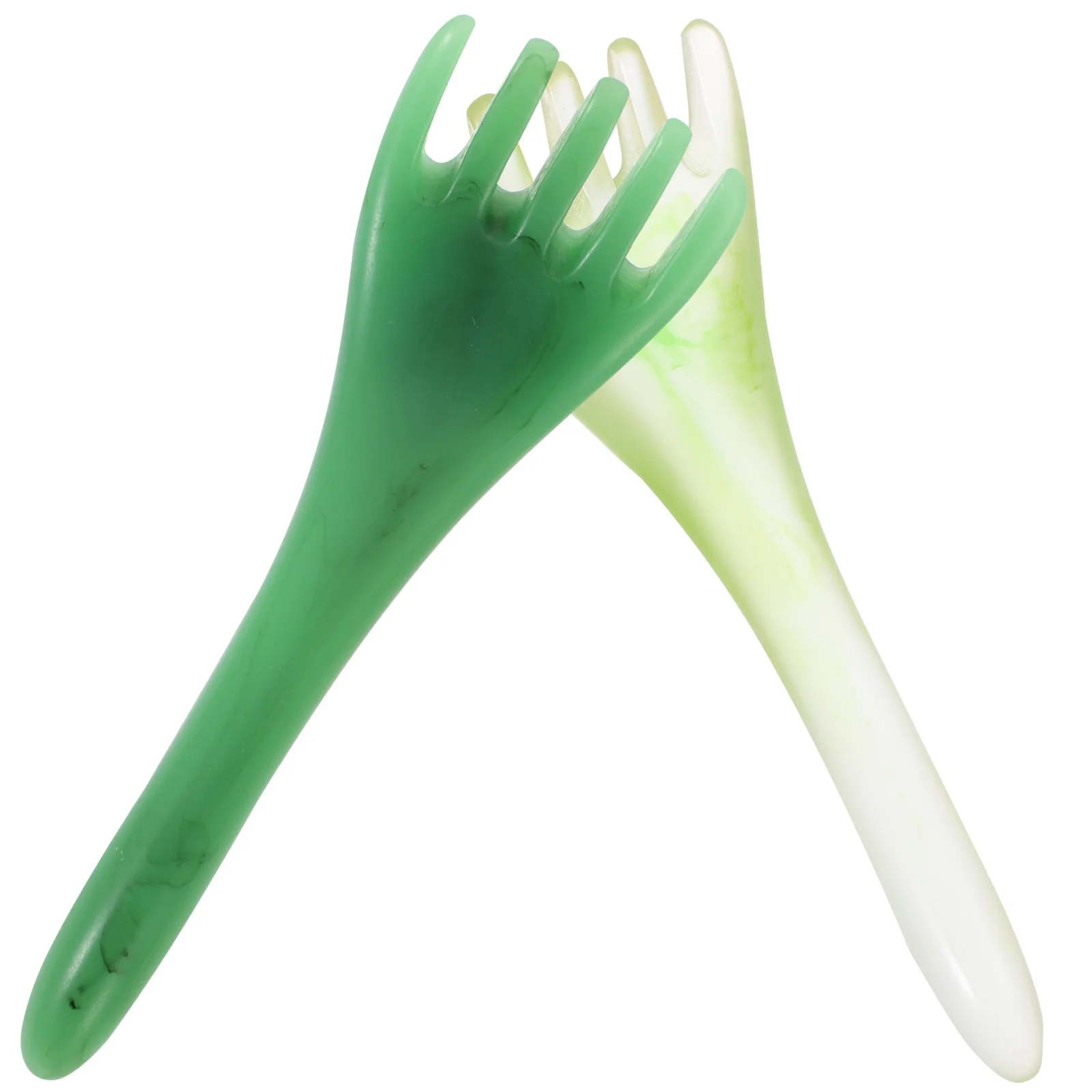 2 قطعة مشط تدليك لعلاج فروة الرأس مخلب غوا شا نمو الشعر الإجهاد الإغاثة الراتنج الطبيعي المحمولة رئيس مدلك أمشاط