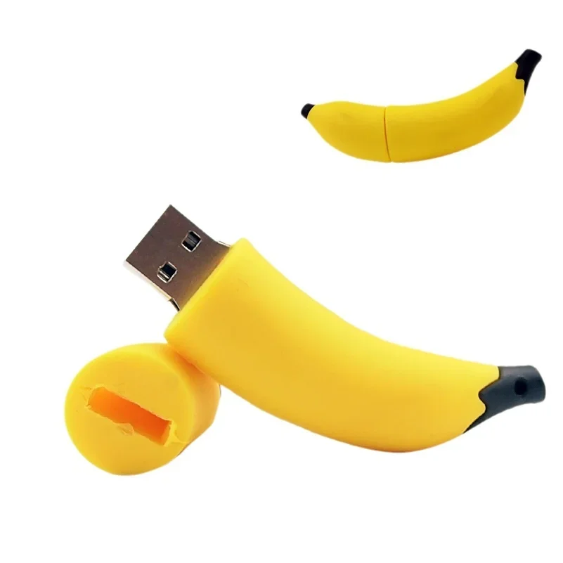 Banana Pen drive 256G Fruit Vegetable USB Device Flash Drive 8GB 16GB 64GB 32GB Pen Drive 128G Creative Cle USB Memory Stick