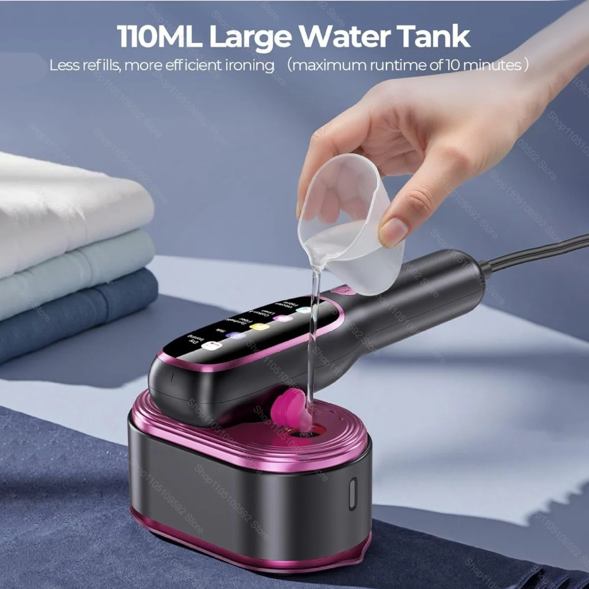 2026 NEW Portable Steam Iron Garment Steamer Portable Mini for Clothes Fast Heating Travel Garment Fabric Handheld Steam Iron