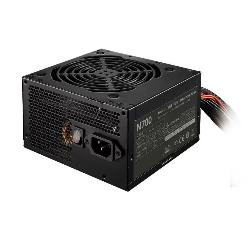 Cooler espada mestre 700w 600 fonte de alimentação do computador 400 caixa desktop host fonte de alimentação avaliado 500 controle temperatura silencioso