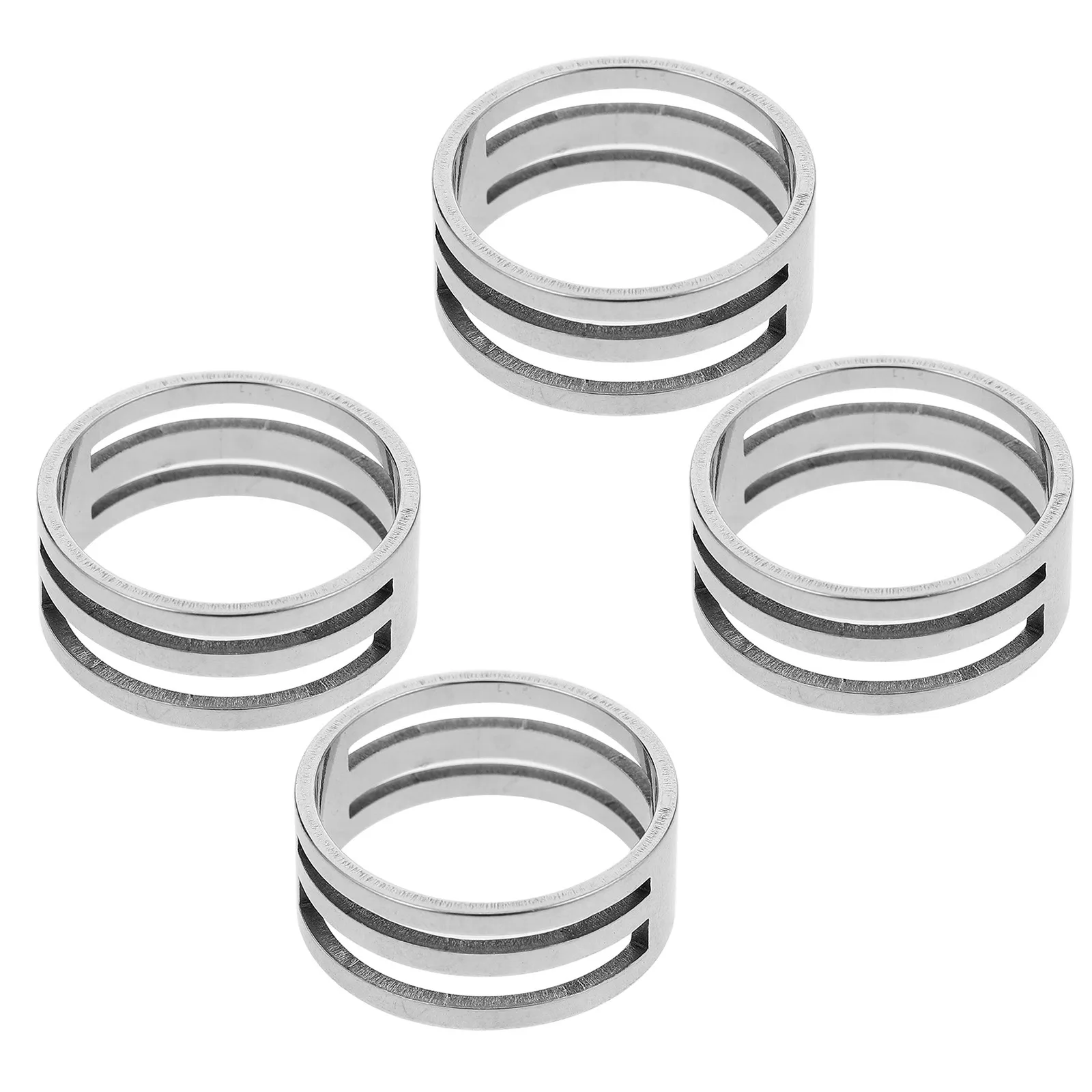 

4Pcs Stainless Steel Jump Ring Opener Circles 17Mm Ring Opening Closing Tool for Jewelry Making Crafts DIY Tools