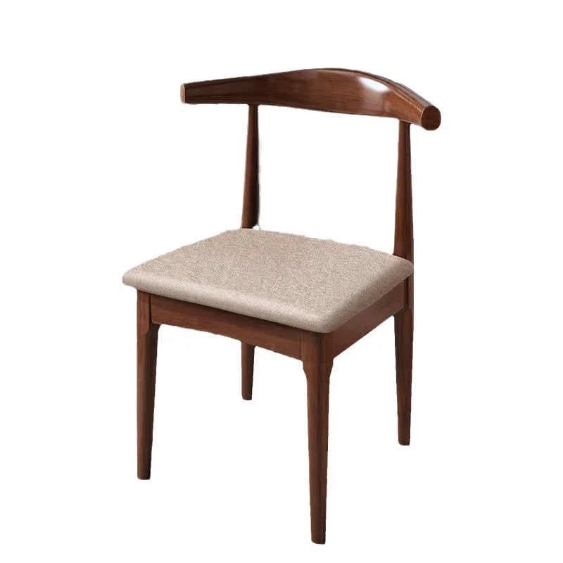 

Full dining chair household horn chair back stool dining table chair study computer office study desk