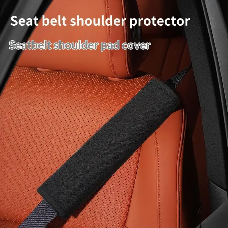 Car Seat Belt Covers 1/2pcs with Comfortable Shoulder Pads for Secure Driving