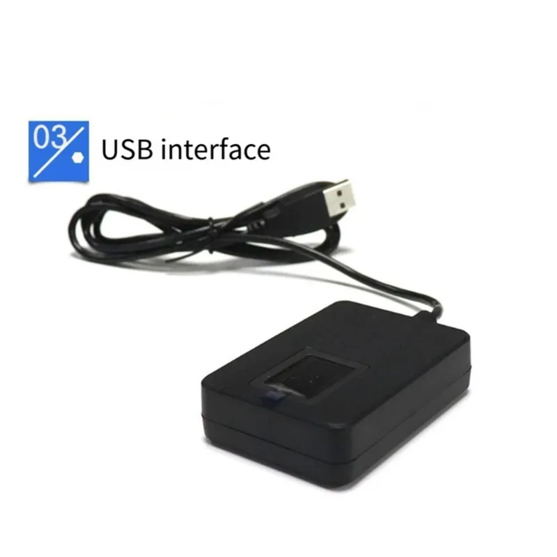 AS63-Biometric USB Fingerprint Scanner Smartec ST-FE200 -500 DPI, Secure Data Encryption, Compact Design For Windows Users