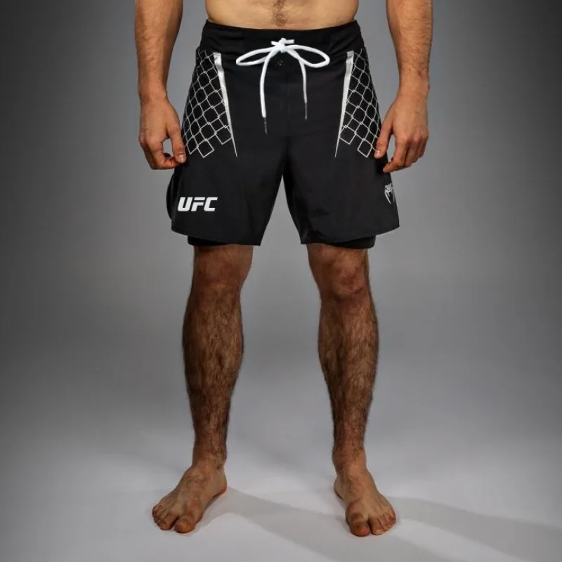 

2026 Trendy UFC Boxing Shorts Men Women MMA Jujutsu Fighting Training Shorts Octagonal Cage Heavyweight Oversized Sports Shorts