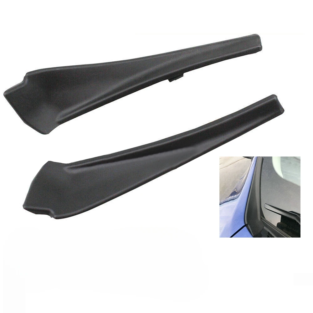 2Pcs Front Windshield Wiper Side Cowl Extension Cover Trim Fit For 2014-2020 Nissan Rogue 66895-4CL0A,66895-4BA1A,66894-4CL0A