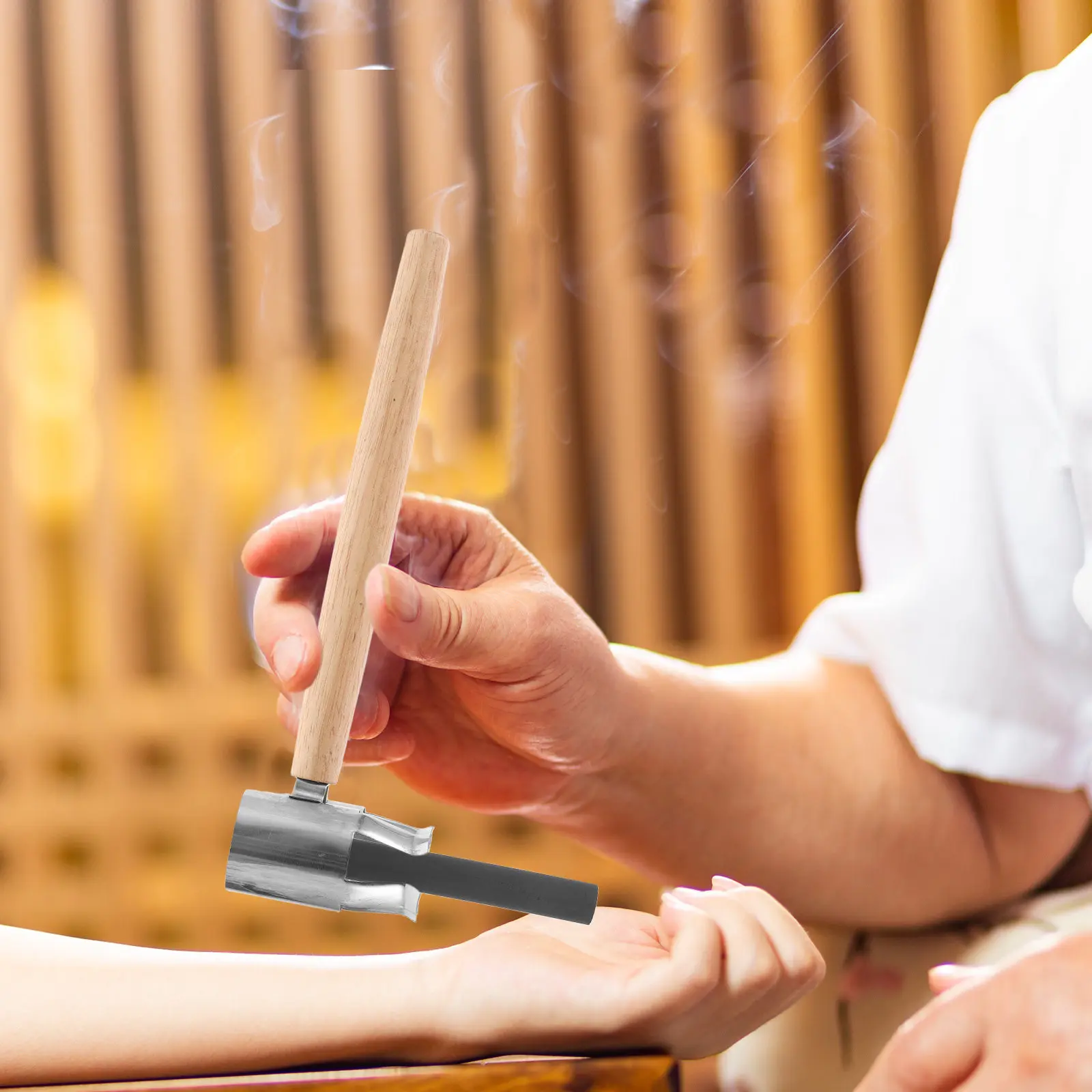 

20 шт. карбонизированных мокса-стиков бездымные травяные мокса-валики для традиционной моксотерапии, для снятия мышечной боли, для домашнего и салонного использования