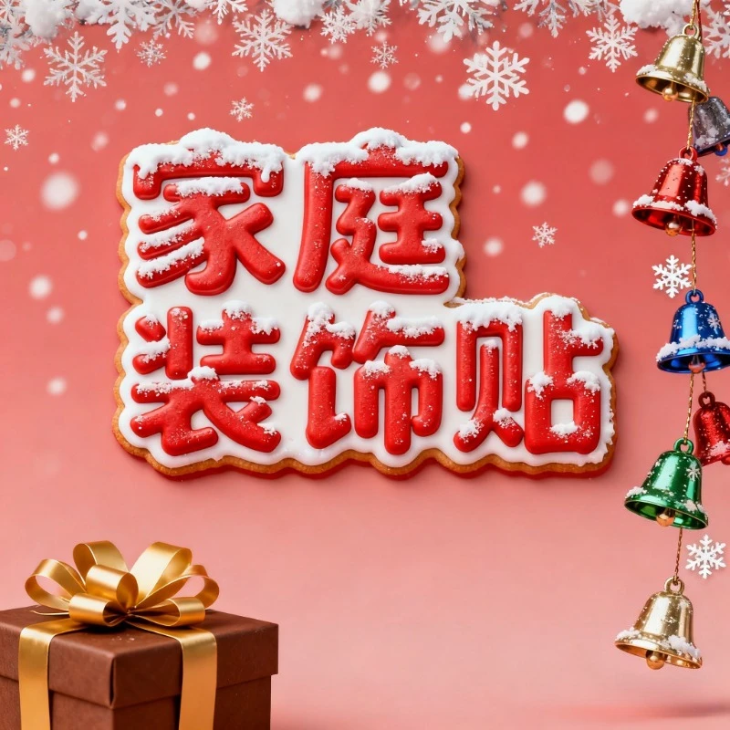 2026 Merry Christmas Toilet Wall Window Glass 3D Hole Breaking Effect Decal Xmas for Home Bath Navidad New Year Holiday Decor