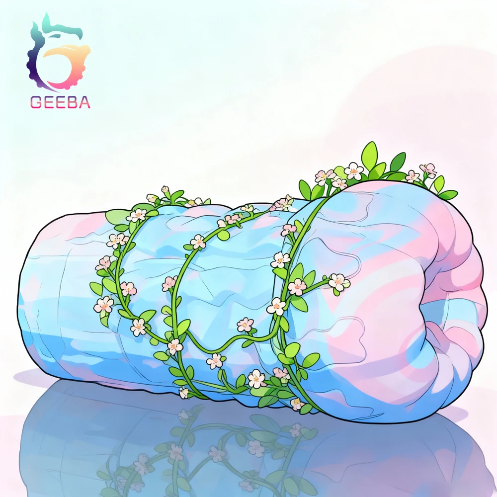 GEEBA 6121 الخيال الحيوان قنديل البحر ذكر الاستمناء سيليكون جيب Pusssy الضارب واقعية المهبل Asult الجنس لعب الكبار العرض #1