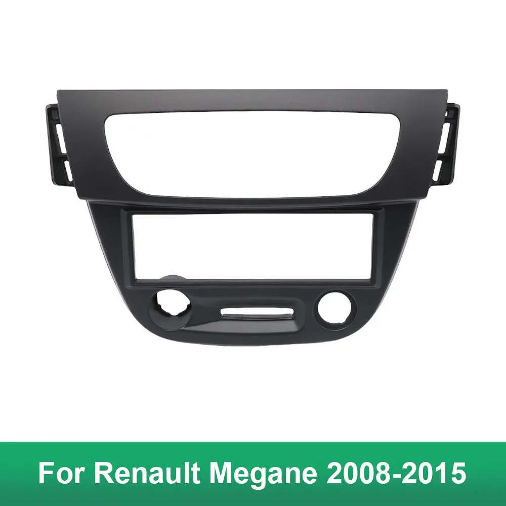 1 Din Car Radio Fascia DVD Frame Panel Dash Install Kit for Renault Megane 2008-2015 Fluence 2009+