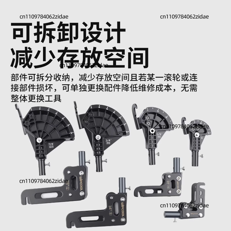 For Roller-type Pipe Bender 4-in-1 Multi-functional Copper Pipe Bending Tool HB-4/4B Anti-slip Durable Maintenance Tool