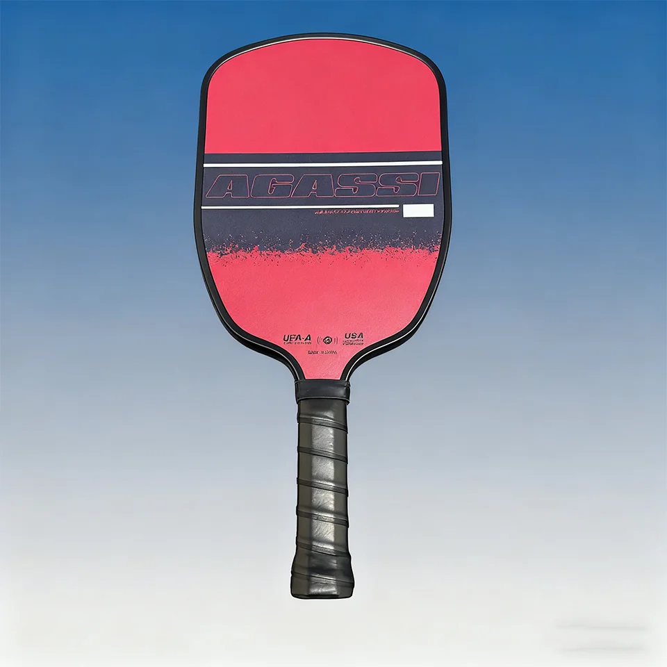 

2025 AGASSI/GRAF 16MM T700 Carbon Fiber Pickleball Paddle – USAPA Approved Honeycomb Core for Pro Power & Spin