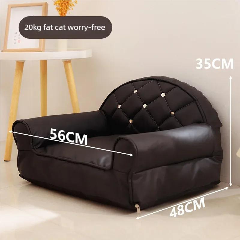 

Cat Nest, Cat Sofa, Anti-Scratch Cloth, Bite-Resistant, Waterproof, Non-Stick Hair, Shared by Four Seasons and Pets