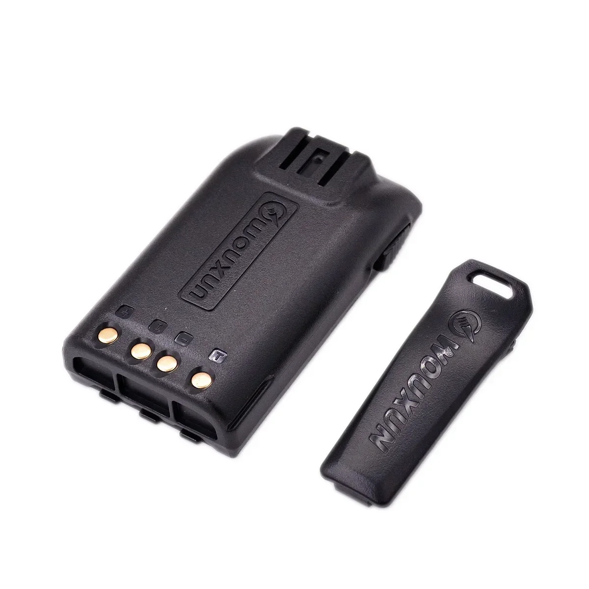 WOUXUN BLO-004 Li-ion Battery Thicken & Belt Clip for KG UVD1P UV6D 7D 3D KG669 699E KG703 KG810 HAM Radio 1A26KG-3 Accessory