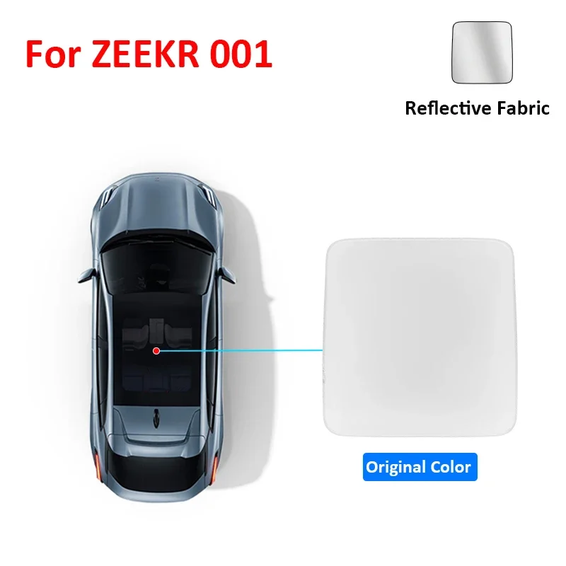 

For ZEEKR 001 2023 2024 Accessories Car Sunroof Sunshade Sun Roof Sunscreen Heat Insulation Sunshield