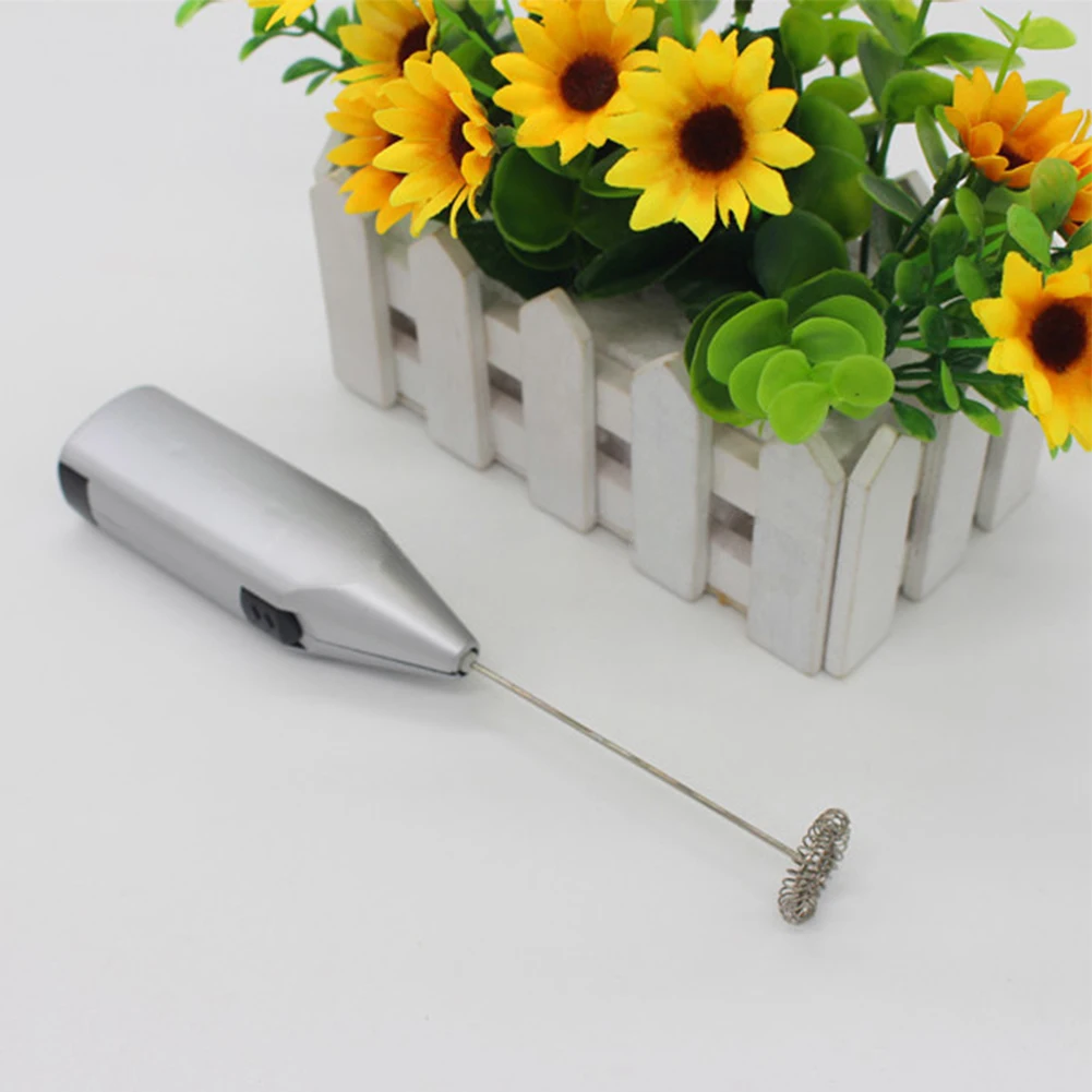 خلاط القهوة Frother رغوة الحليب القوية الكهربائية خفقت صغير خفقت خلاط مشروبات صانع فقاعات كهربائية لللاتيه كابتشينو