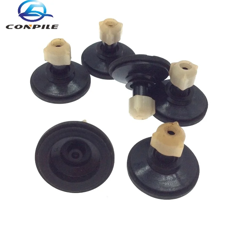 5PCS Take-up drive pulley With rubber ring for cassette deck audio tape record player