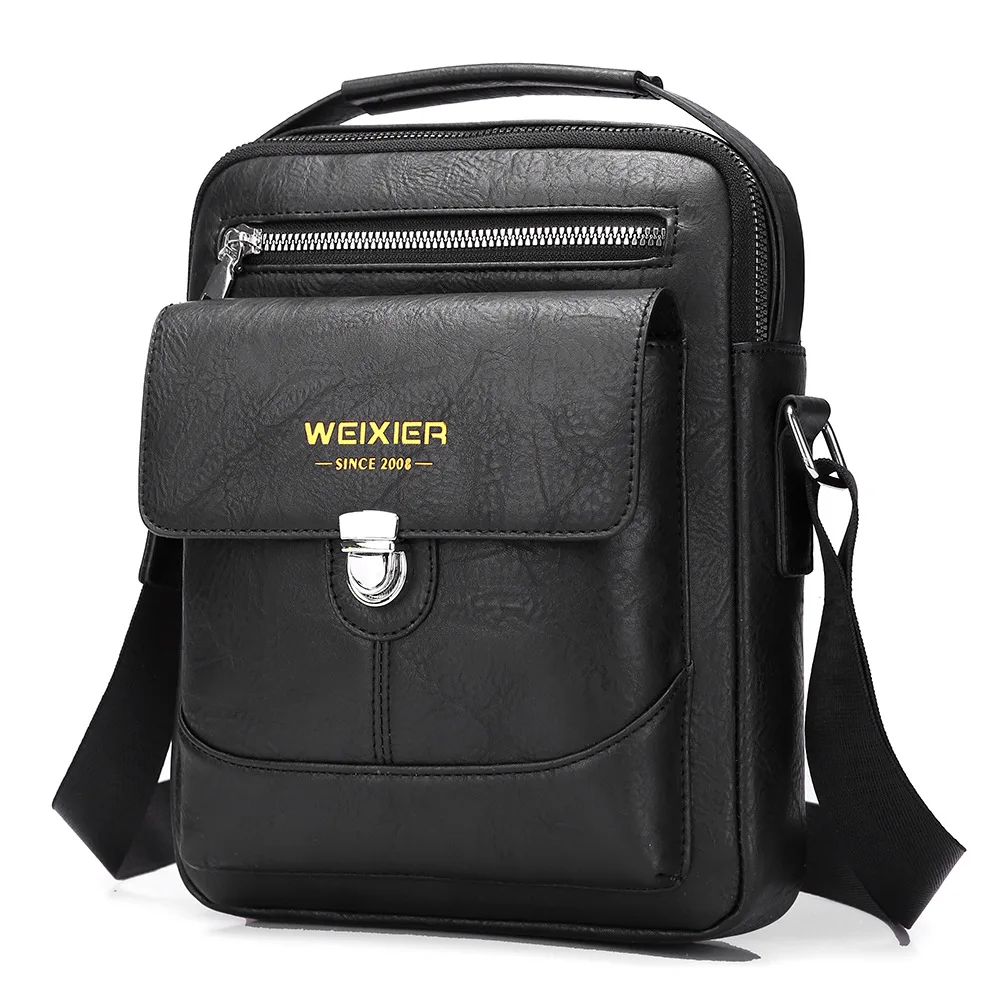 New Casual Men's Crossbody Bag with A High-end Feel, Versatile Single-shoulder Bag and Large Capacity, Waterproof Crossbody Bag