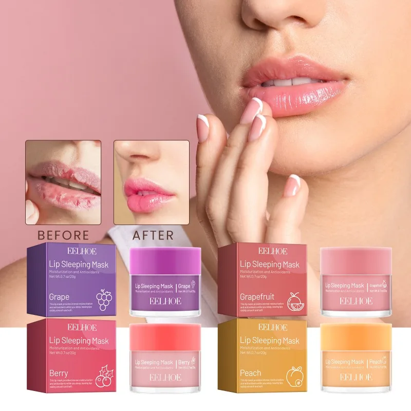 

Moisturizing Gentle Exfoliating Lip Mask Removes Dead Skin Plumps & Smoothes Lips