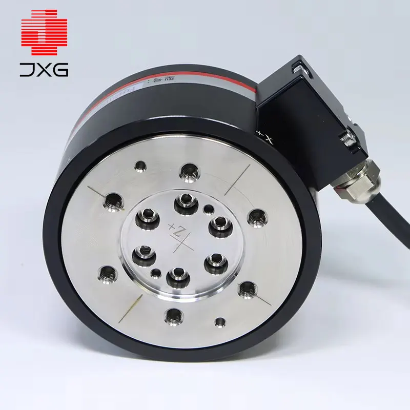 Intelligent Robot Arm with XYZ Three-Axial Force Sensor Multidimensional Transducer for Joint Detection in the Car Industry