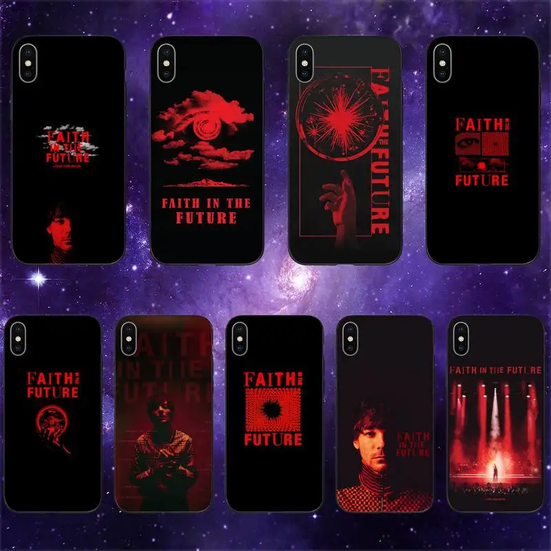 Louis Faith in the Future T-Tomlinson Phone Case For iPhone 11 12 Mini 13 14 Pro XS Max X 8 7 6s Plus 5 SE XR Shell