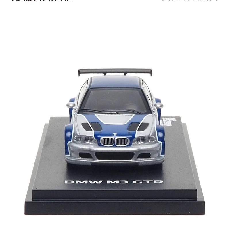ほぼリアル 1/64 BMW M3 GTR ニード・フォー・スピード：アンバウンド エディション カーモデル シミュレーション コレクションカー 合金製カーモデル 男の子向けおもちゃ ギフト