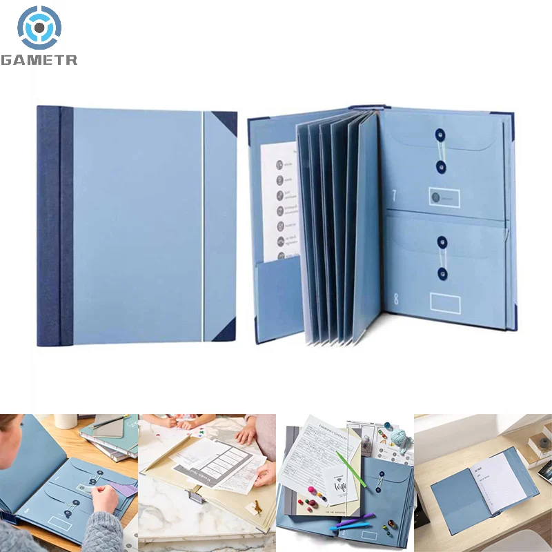 

In Case I Go Missing Binder Folio Document Organizer Expanding File Folder Pockets Accordion Document Organizer Pocket Organ