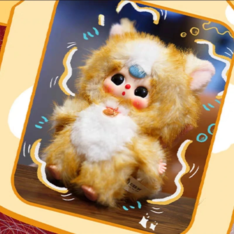 

Подлинная стоковая детская три киса - это серия, глухая коробка, кавайные куклы, украшения, подарки для девочек, модные игрушки и статуэтки