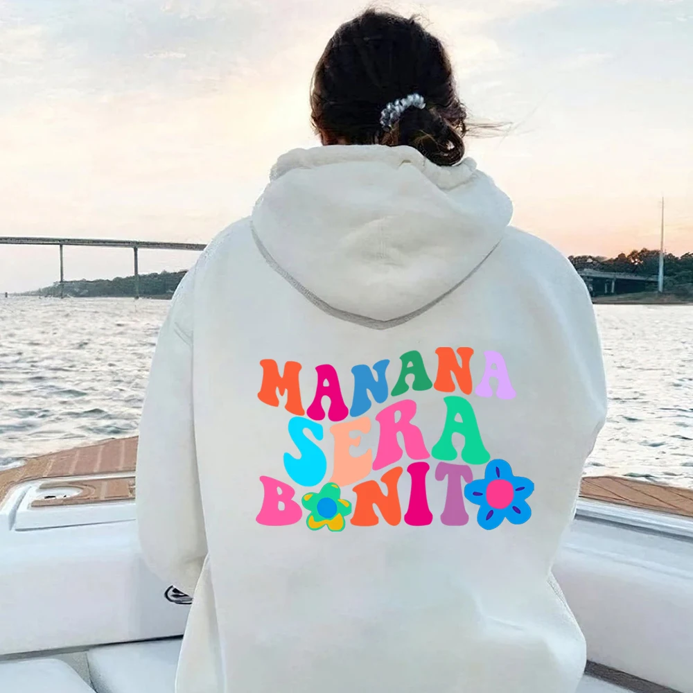 Manana Sera Bonito Hoodie Karol G Manana Sera Bonito Hoodie Tomorrow Will Be Nice Graphic T Shirts Unisex Bichota  Sweatshirt