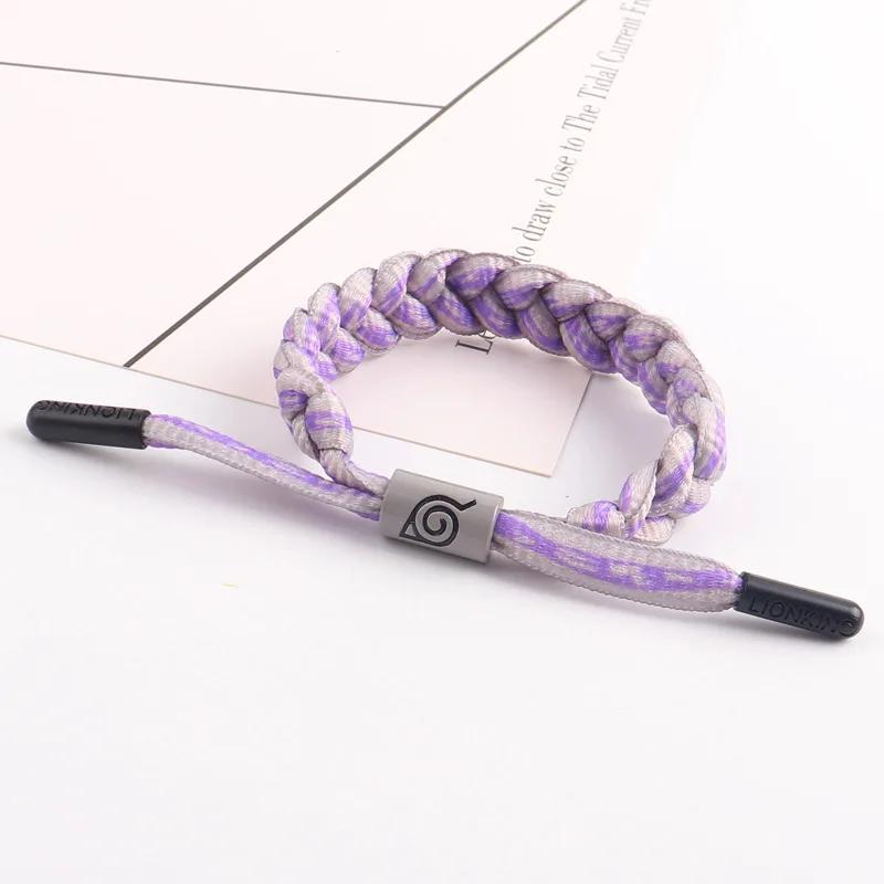 Naruto Woven Shoelace Bracelet — product detail