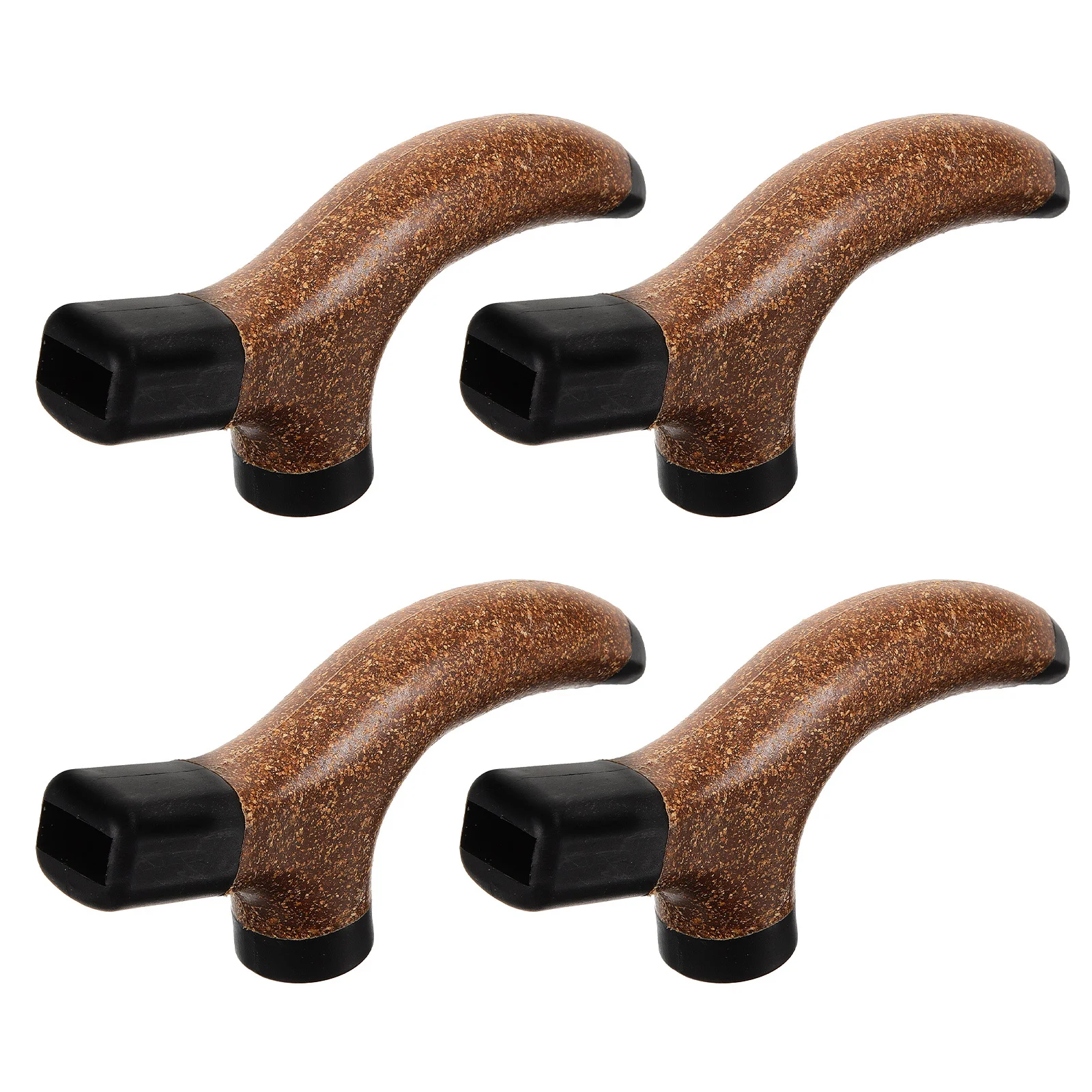 

4 Pcs Hiking Pole Replacement Handle Grip Cane Walking Stick for Trekking Comfort Handles Sticks
