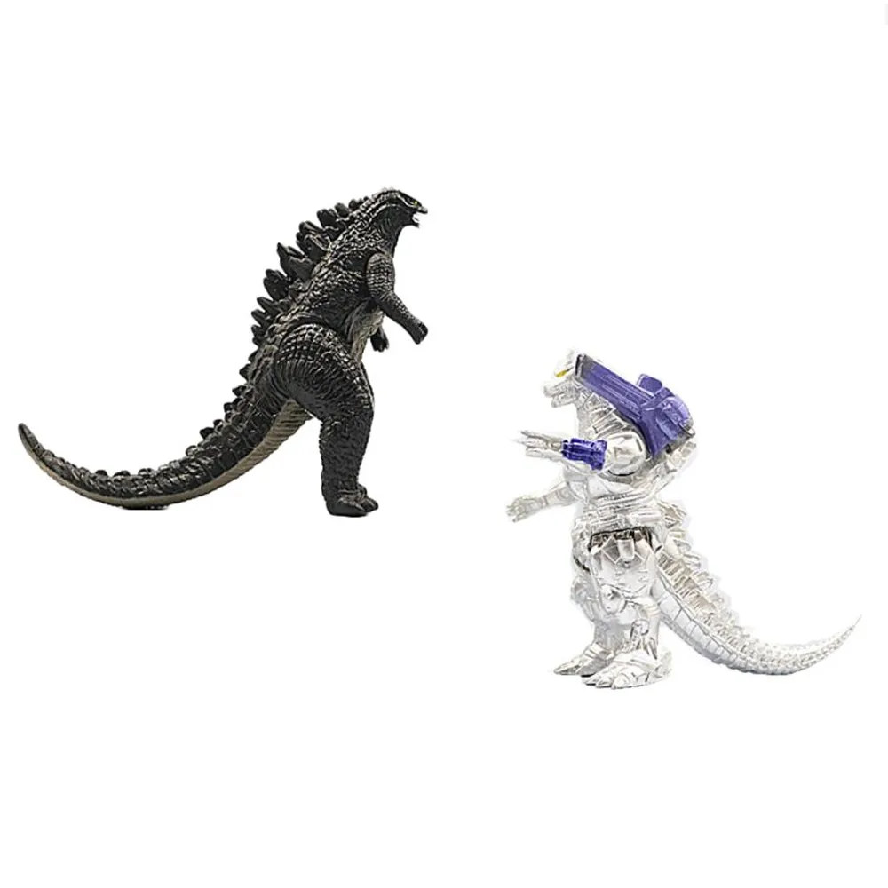 8 قطعة/المجموعة جودزيلا عمل أرقام الملك غيدوراه موثرا كونغ البلاستيكية نموذج جمع الغابات الأولية الوحوش العملاقة القديمة لعبة طفل #5