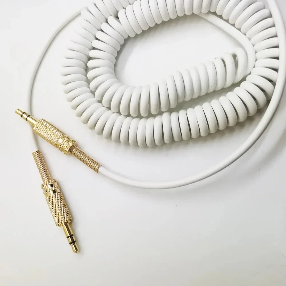 OFC استبدال الربيع ملفوف Aux 3.5 مللي متر تمديد كابلات الحبل لياماها CRX040 TSX130 TSX70 PDX13 TSX132 PDX11 المتكلم