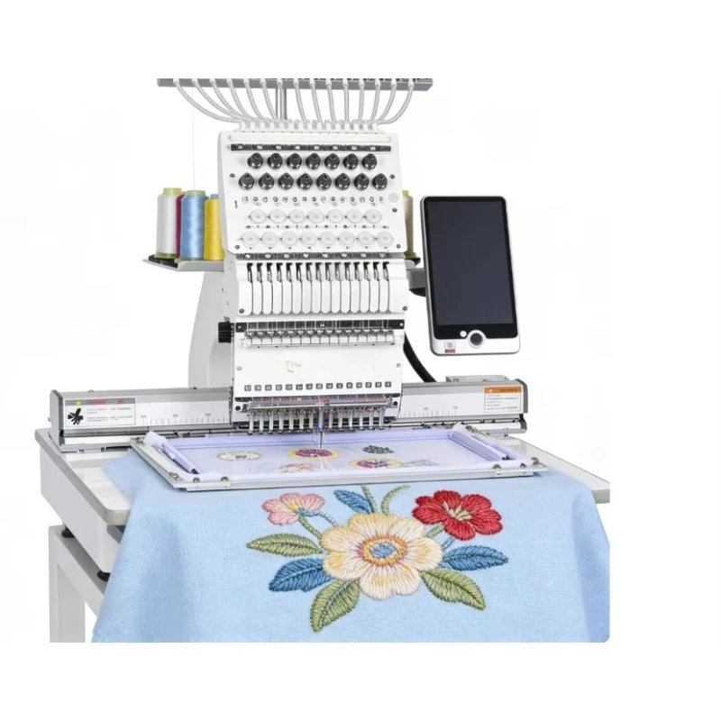 【Brand New】 Dahao A15 Pro Industrial Embroidery Machine Single Head 15 Needles Cap Automatic Digital 1200 RPM Computerized