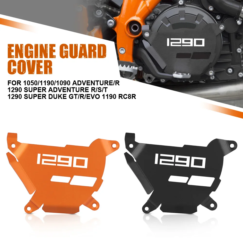 

For 1050/1190/1090 Adventure/R 1290 Super Adventure R/S/T 1290 Super Duke GT/R/EVO 1190 RC8R Clutch Side Engine Guard Case Cover