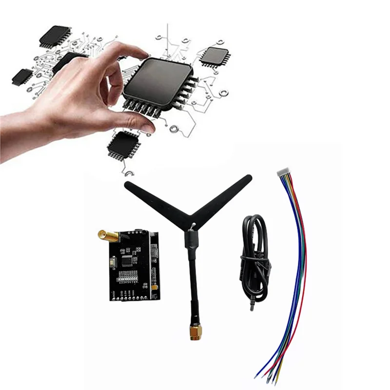 

-A25M 1.2G 1.3G Video Transmission Receiver Kit 9 Channel VRX For RC FPV Drone Aircraft Helicopter Model Parts