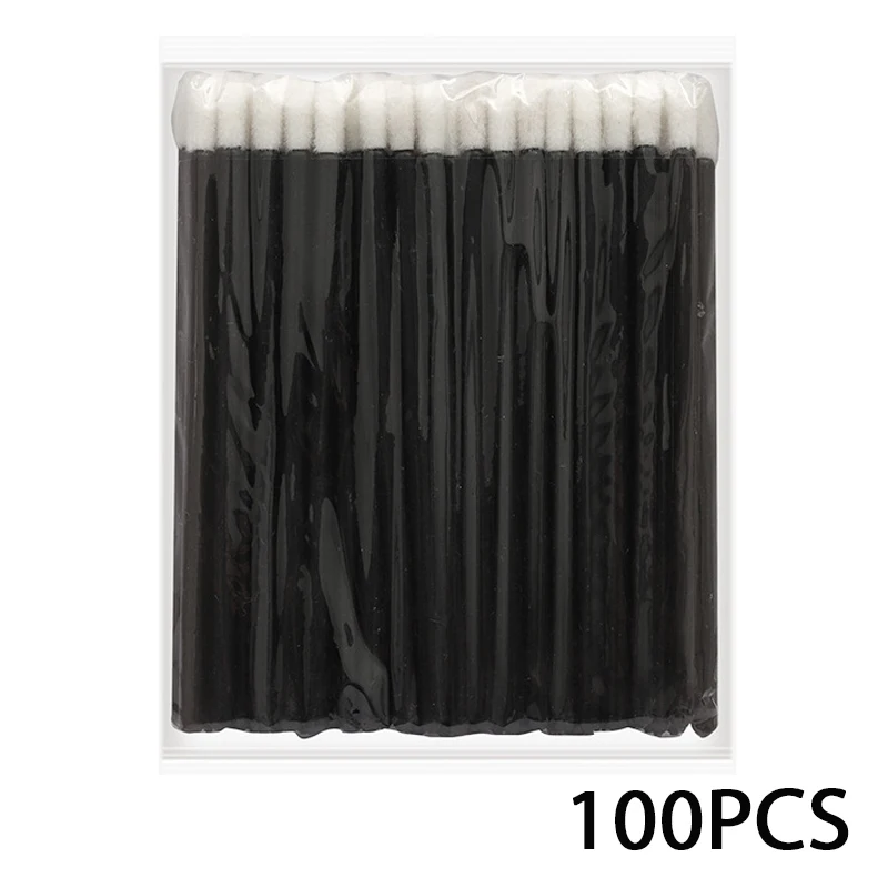 100Pcs Disposable Eyelash Makeups Lip Brush Extension Mascara Eyelash Mascara Applicator Lipstick Wands Cosmetic Make up Tools