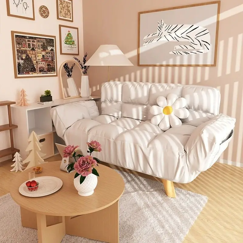 

Small apartment can be lazy sofa folding bed bedroom recliner apartment small sofa simple rental room living room tatami