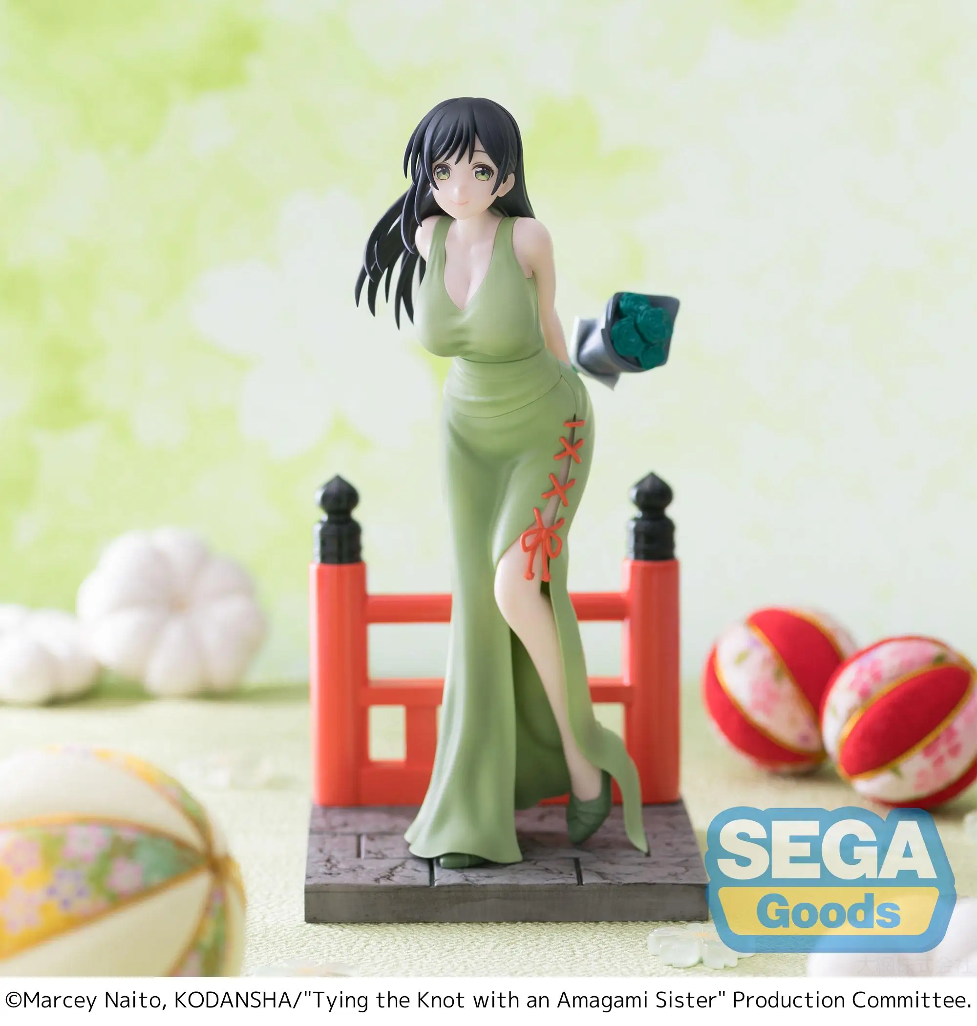 Original SEGA Luminasta Amagami-san Chi no Enmusubi Amagami Yae PVC Anime Figures Action Figure Model Toys Christmas Gifts