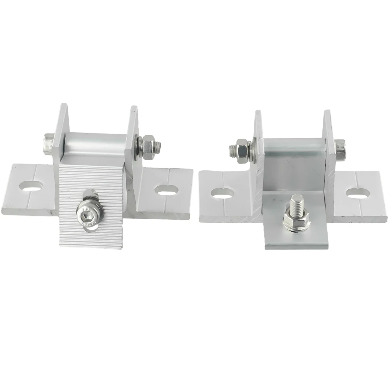 Solar Panel Rotatable Elevation With Angle Bracket Roof Mounting Attachment Adjustable Aluminum Alloy Mount For Solar Systems