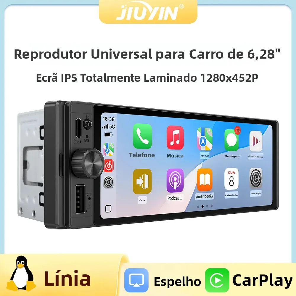 radio-para-coche-jiuyin-1din-628-pulgadas-universal-mp5-pantalla-tactil-ips-carplay-inalambrico-android-reproductor-multimedia-para-coche-usb-bt-tipo-c